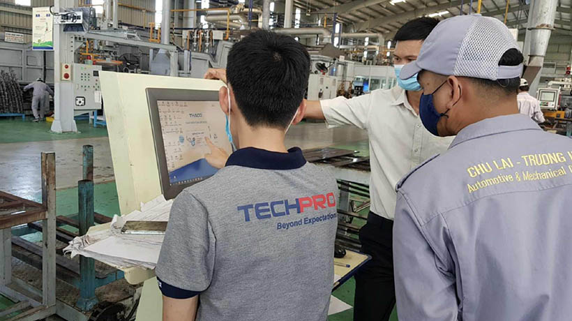 Triển khai giải pháp sản xuất thông minh cho nhà sản xuất nhíp xe ô tô tại Việt Nam